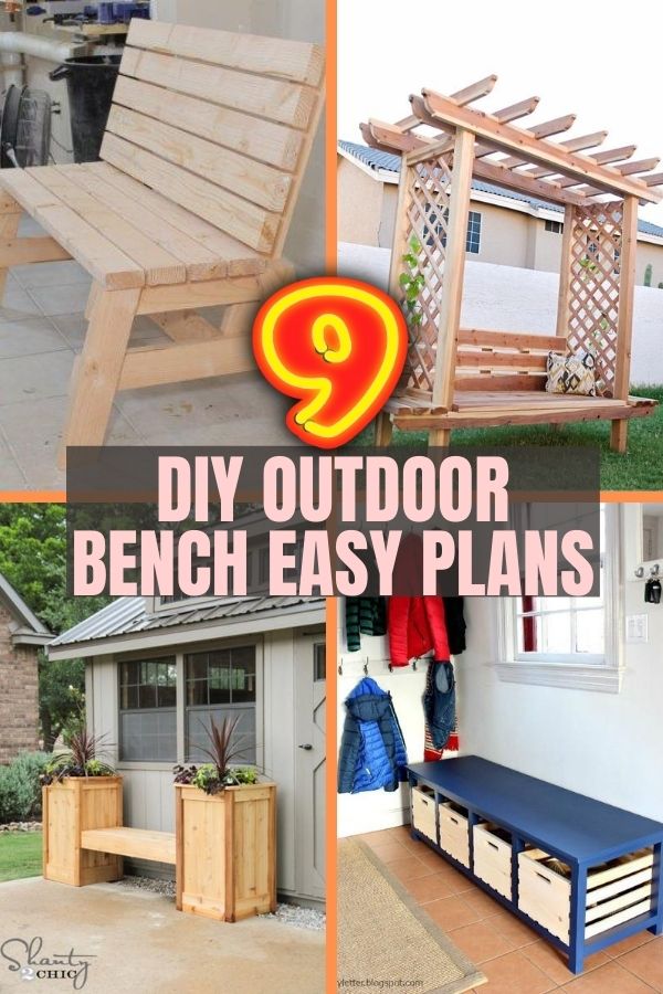 Diy Outdoor Bench Easy Plans