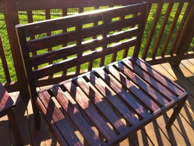 free wooden bench plans