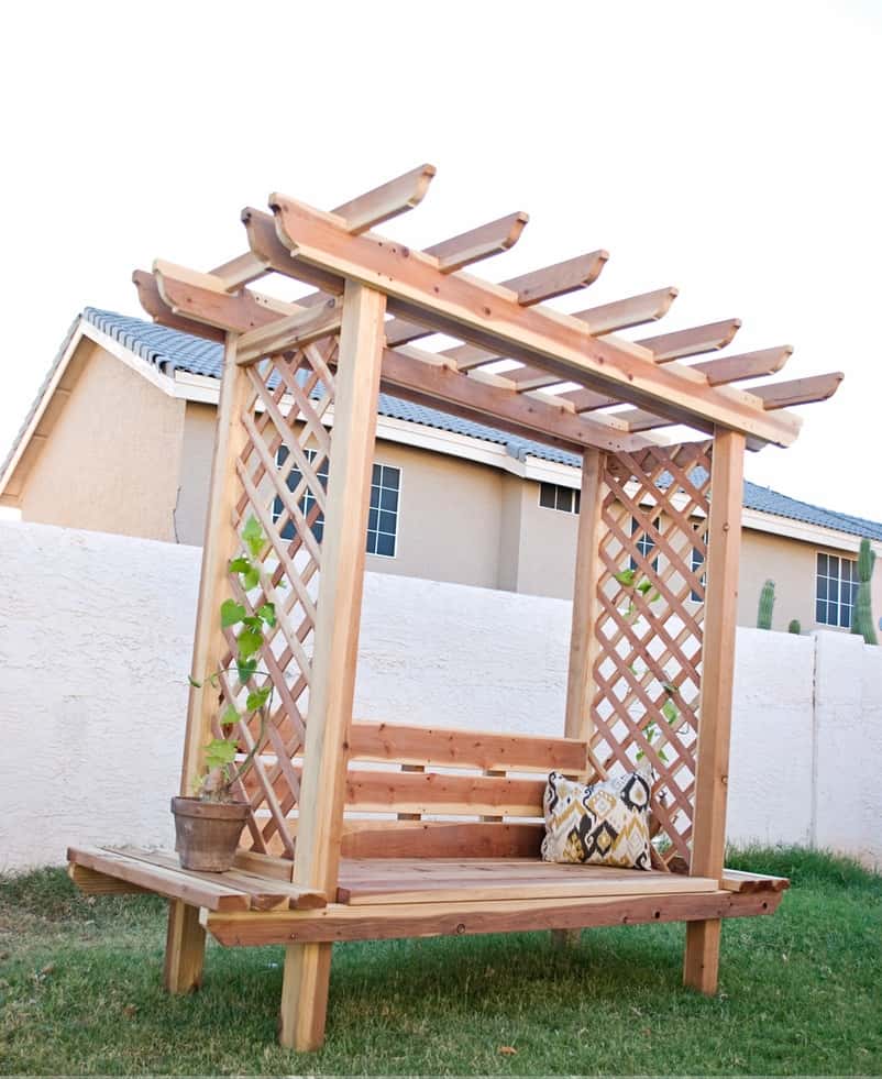 free wooden bench plans