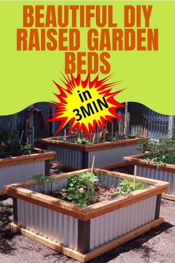raised garden beds diy cheap