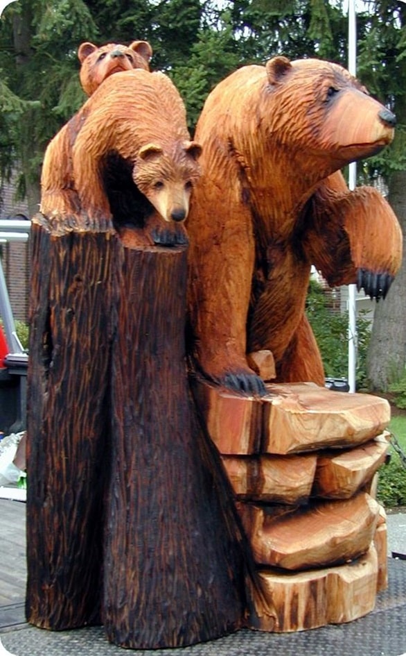 wood sculpture ideas inspiration