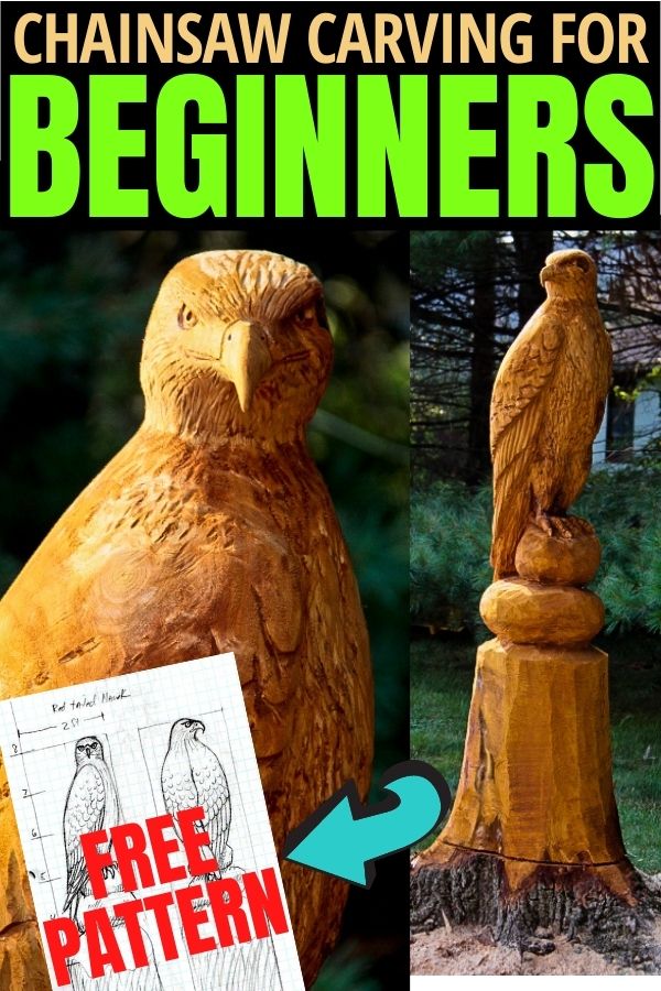 chainsaw carving for beginners free pattern