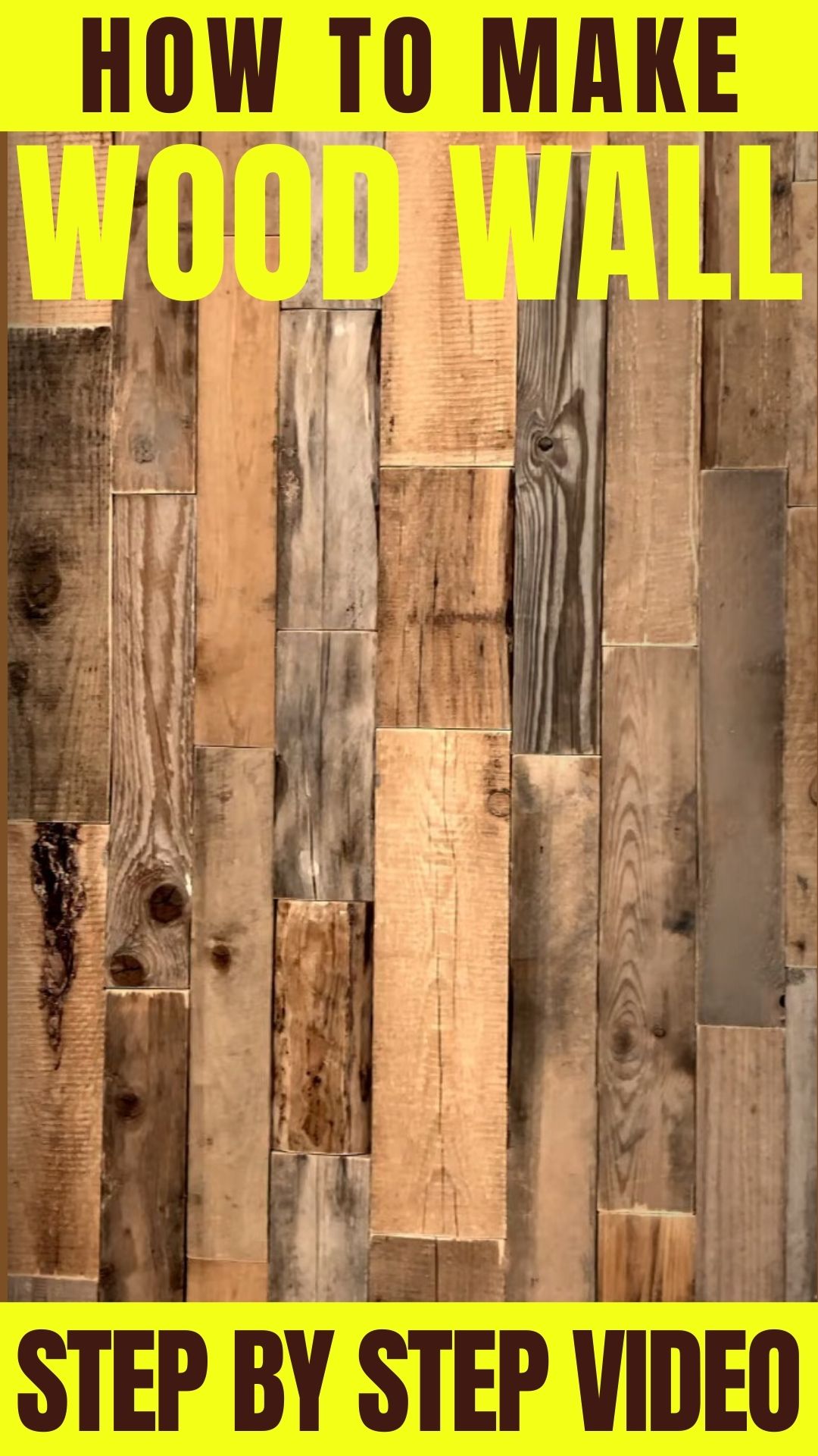 Reclaimed Wood Wall