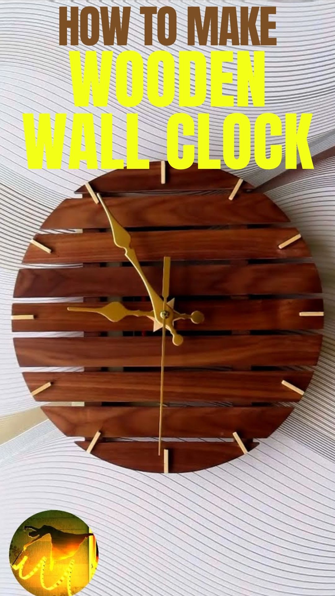 Wood Craft Clock