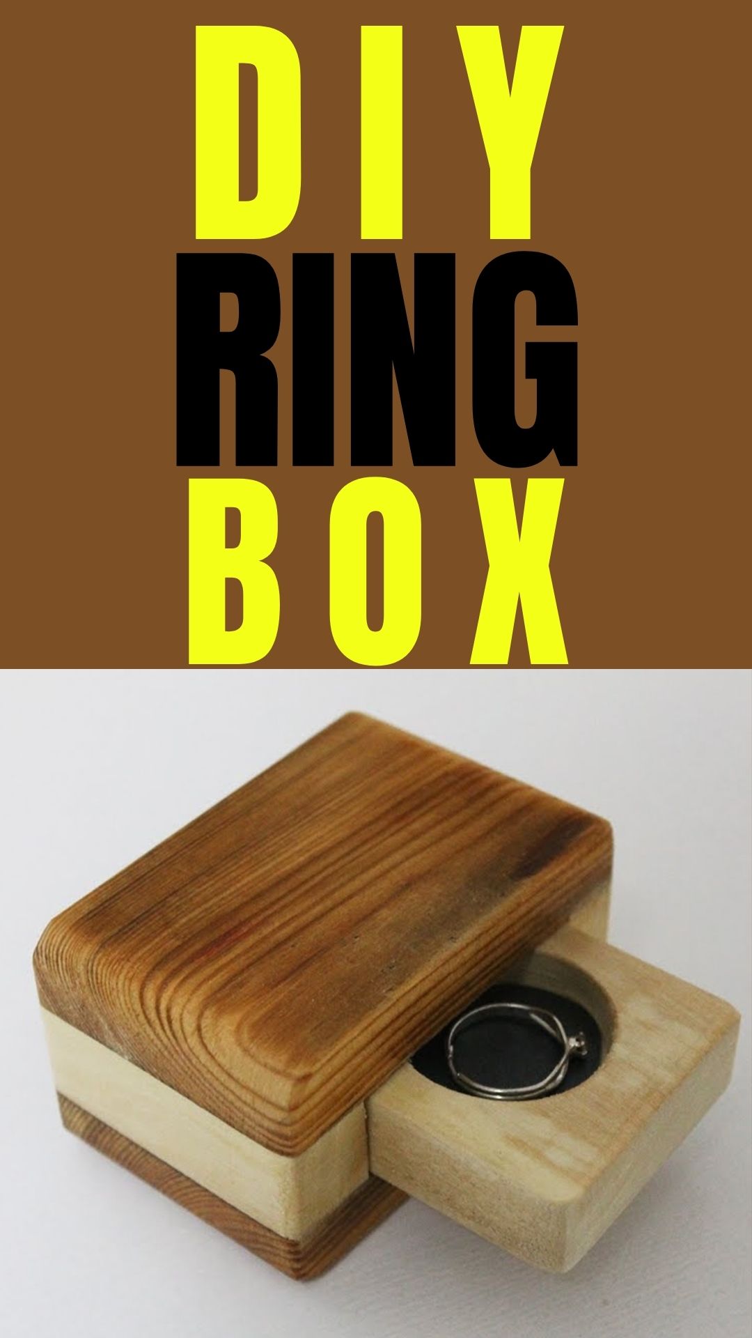 diy wood ring box