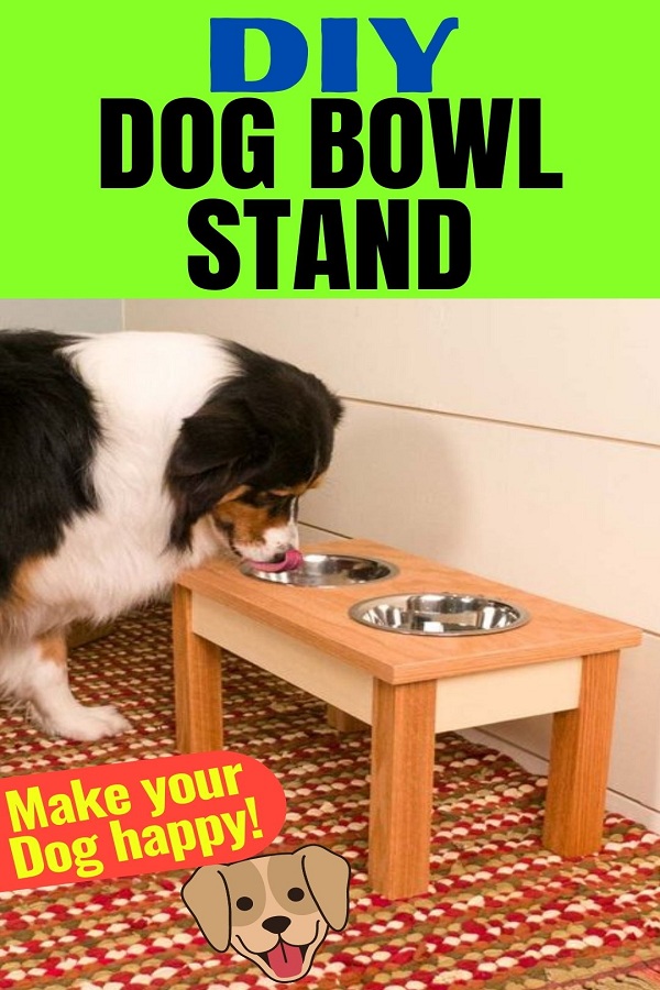dog bowl stand