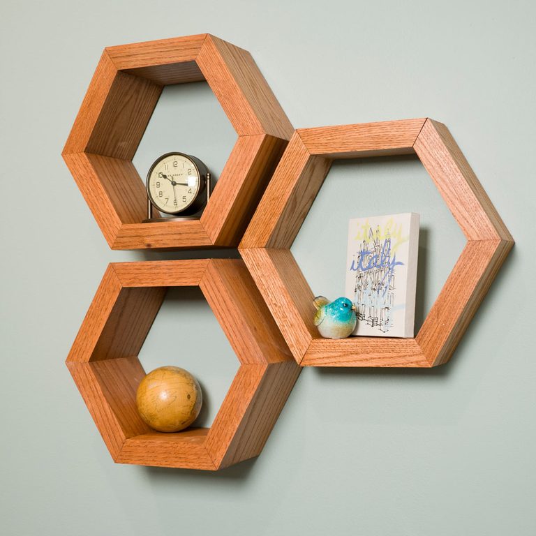 Build Hexagon Shelves