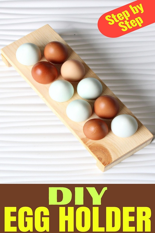 make an egg holder