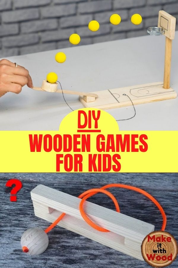 Diy wooden games for kids