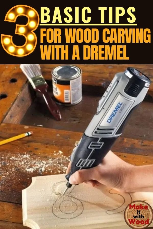 Dremel wood carving tips
