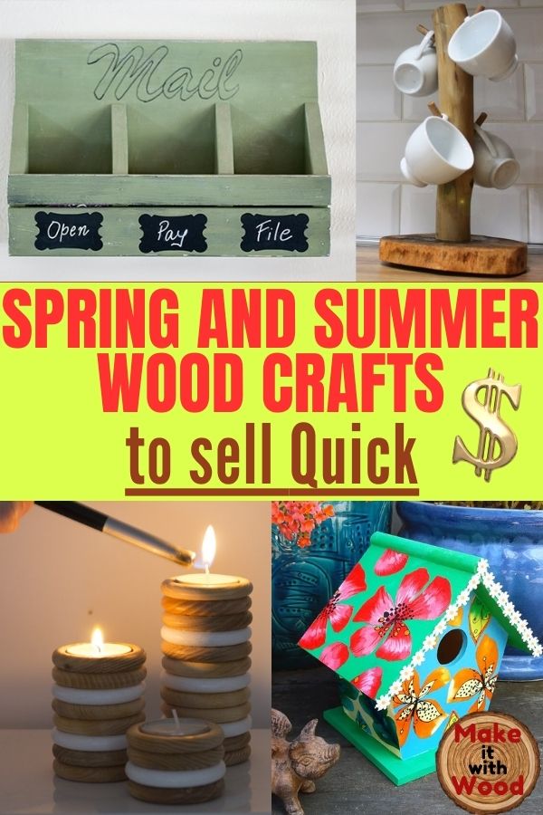 Spring and summer wood crafts to sell