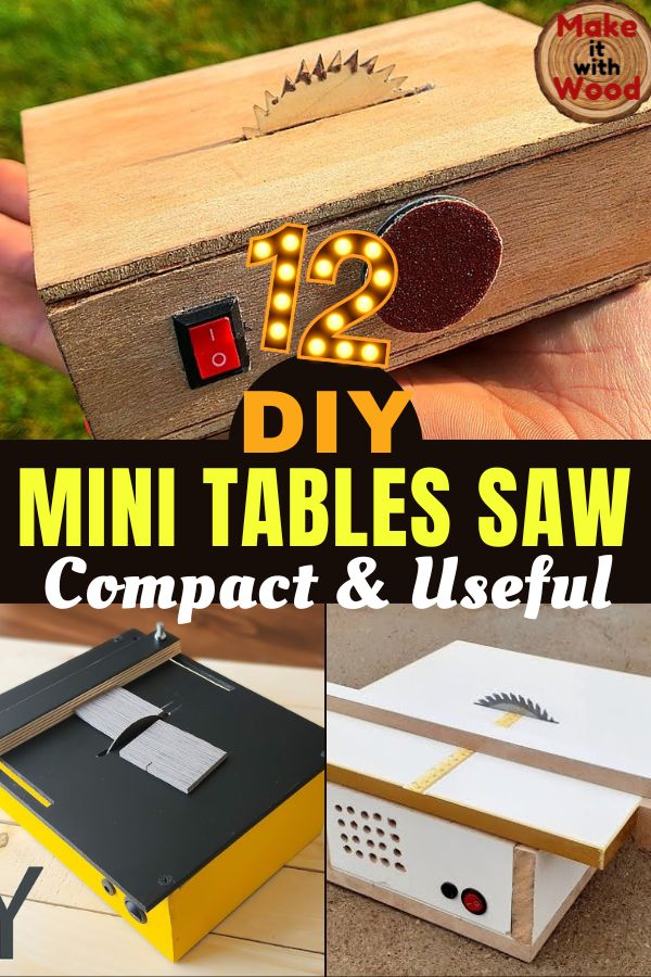 DIY mini table saw